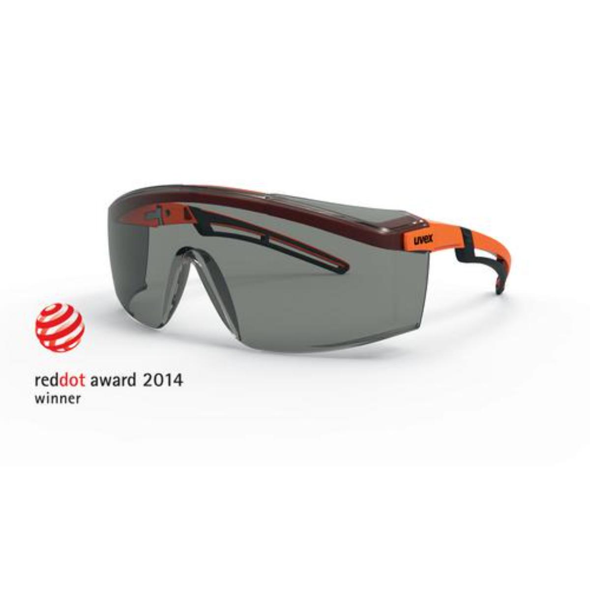 uvex Bügelbrille astrospec 2.0 23% neonorange, schwarz