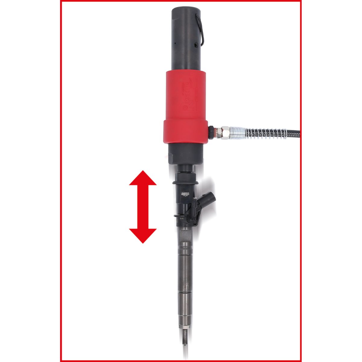 KS Tools Druckluft Injektoren-Auszieher-Satz, 9-tlg