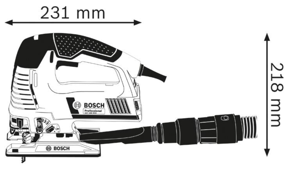 Bosch Stichsäge GST 160 BCE