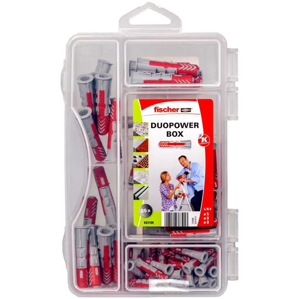 Fischer Dübelsortiment DuoPower-Box mini (85)