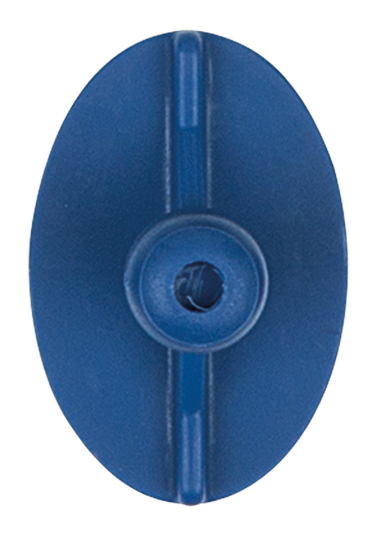 KS Tools Klebestück elliptisch, flach, 40 x 22 mm, 5 Stück
