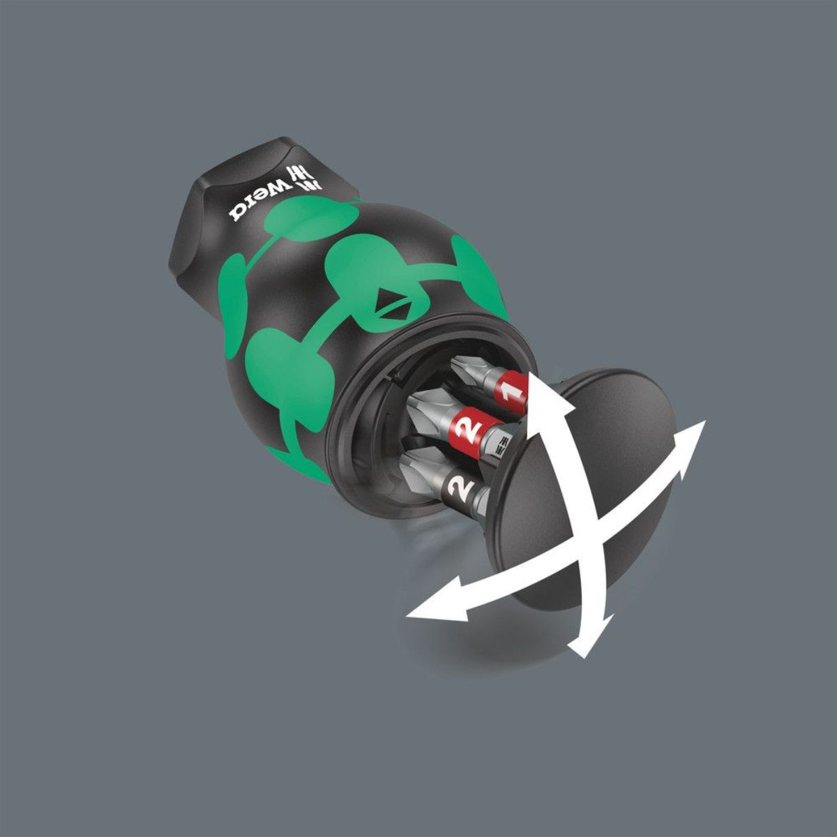 Wera Kraftform Kompakt Stubby Magazin 2, 6-teilig