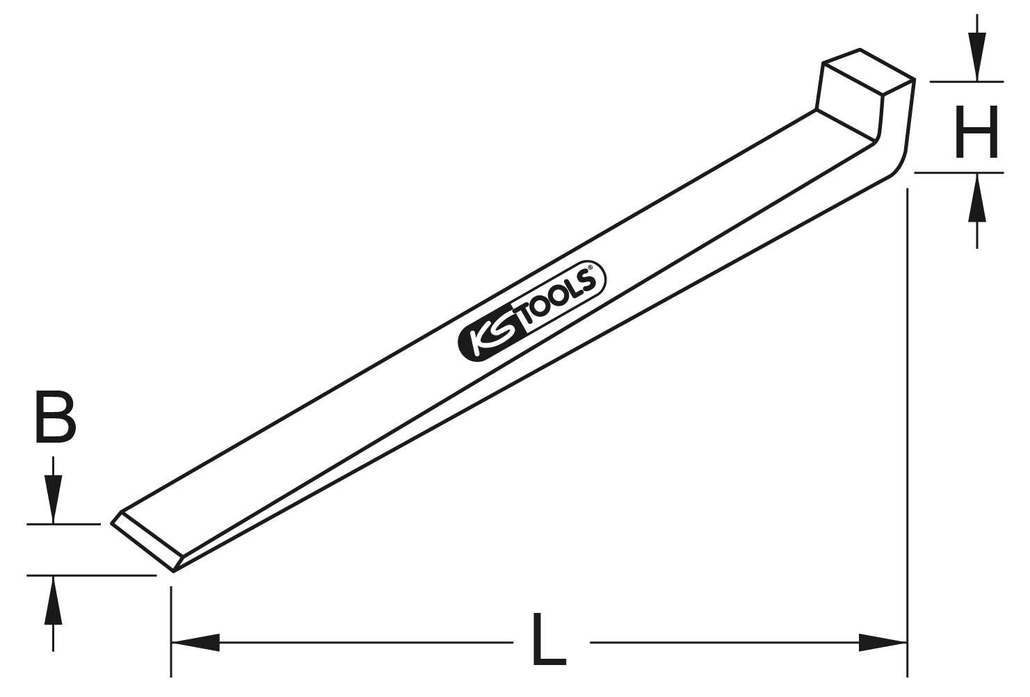 KS Tools BRONZEplus Nasenkeil 