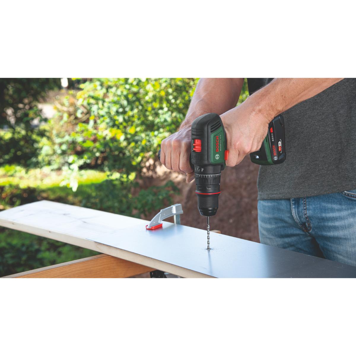 Bosch Akku-Schlagbohrmaschine AdvancedImpact 18V-80 QuickSnap,1 x Akku PBA 18V 2.5Ah