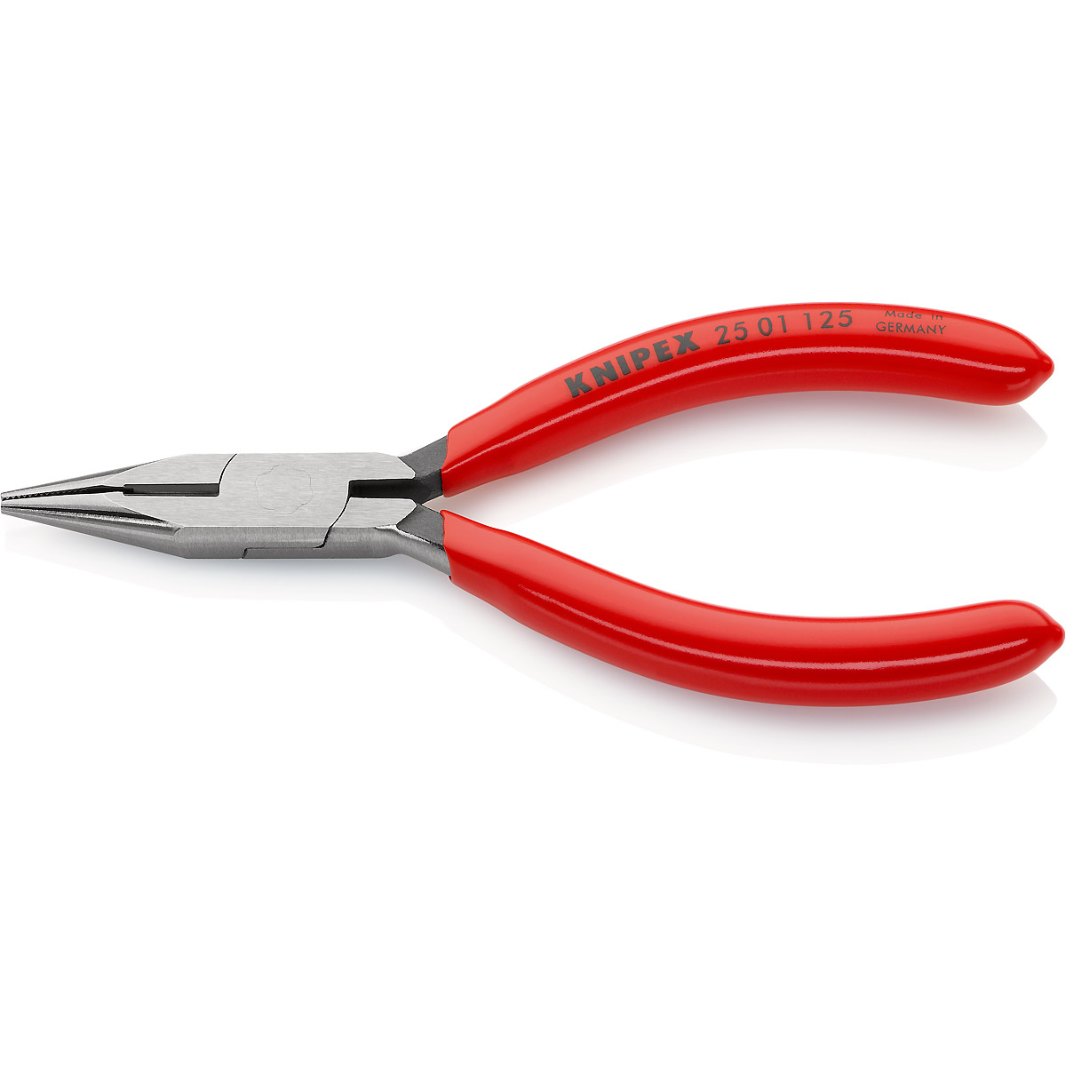 KNIPEX Flachrundzange mit Schneide (Radiozange)