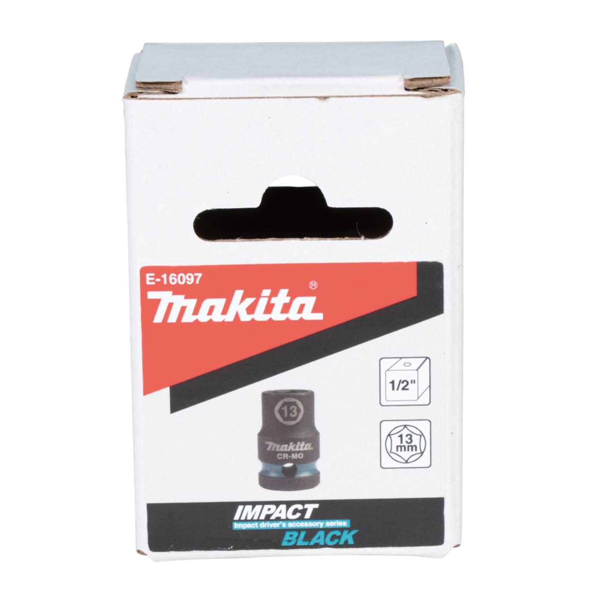 Makita Schlagnuss 1/2 Zoll kurz Impact Black