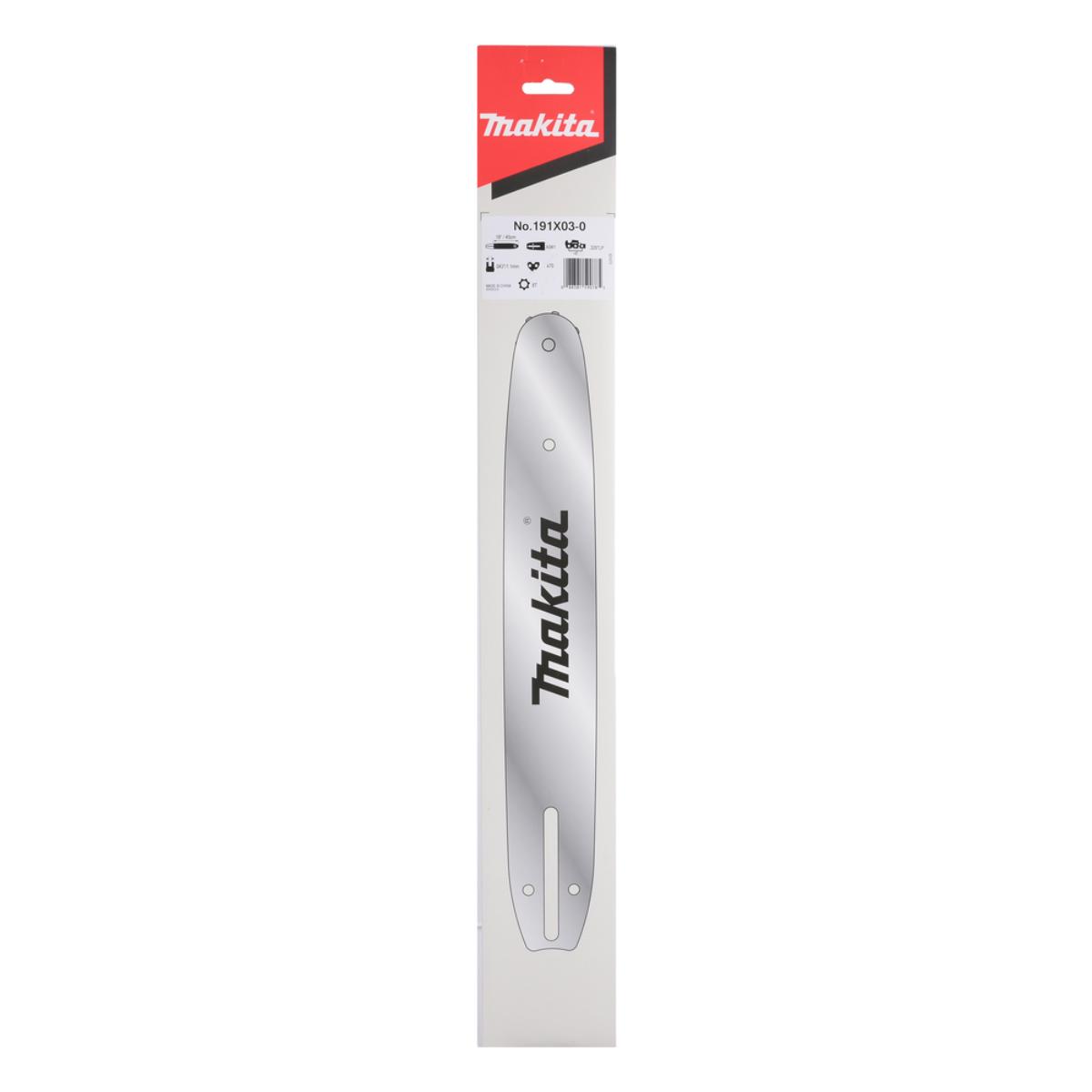 Makita Sägeschiene 80TXL 45cm 0.325 Zoll LP - 1,1 mm - 191X03-0