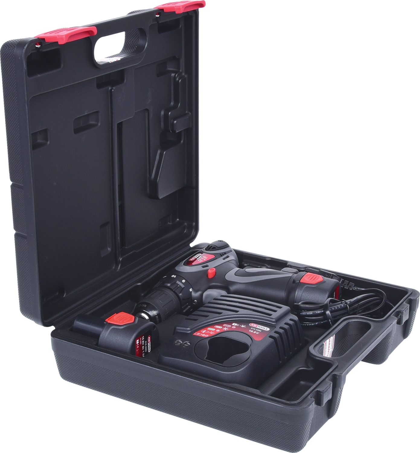 KS Tools Akku-Bohr-Schrauber, 24Nm, 1.870 U-min 10,8V, mit 1 Akku und 1 Ladegerät
