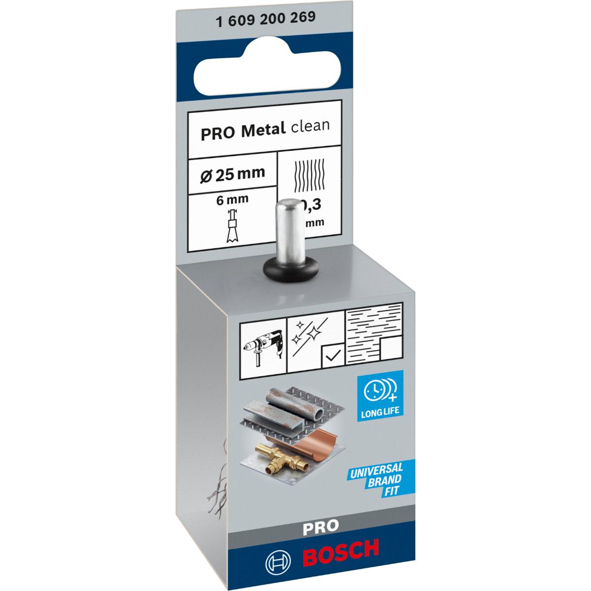Bosch PRO Pinselbürste, gewellt