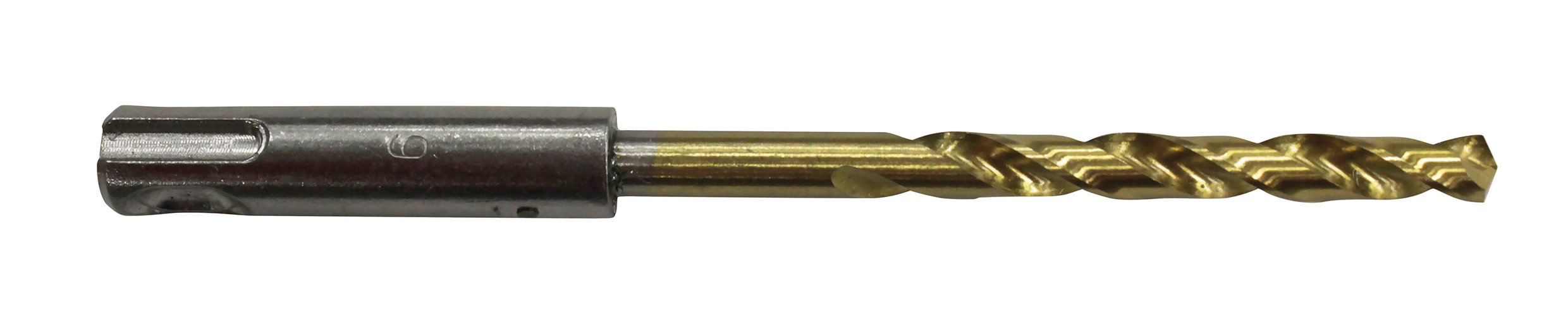 Makita HSS TiN Metallbohrer, Ø 6,0mm - Länge 129mm - SDS-PLUS - B-57467