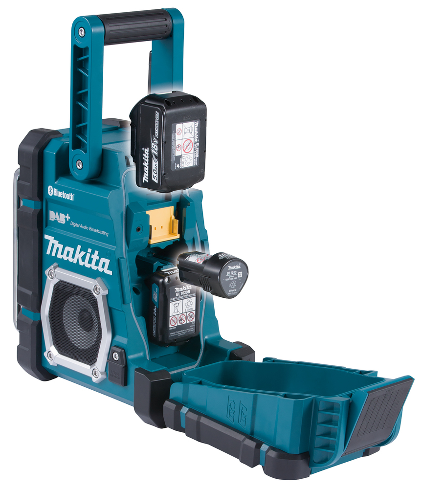 Makita Akku-Baustellenradio 7,2V bis 18V CXT LXT - DMR112