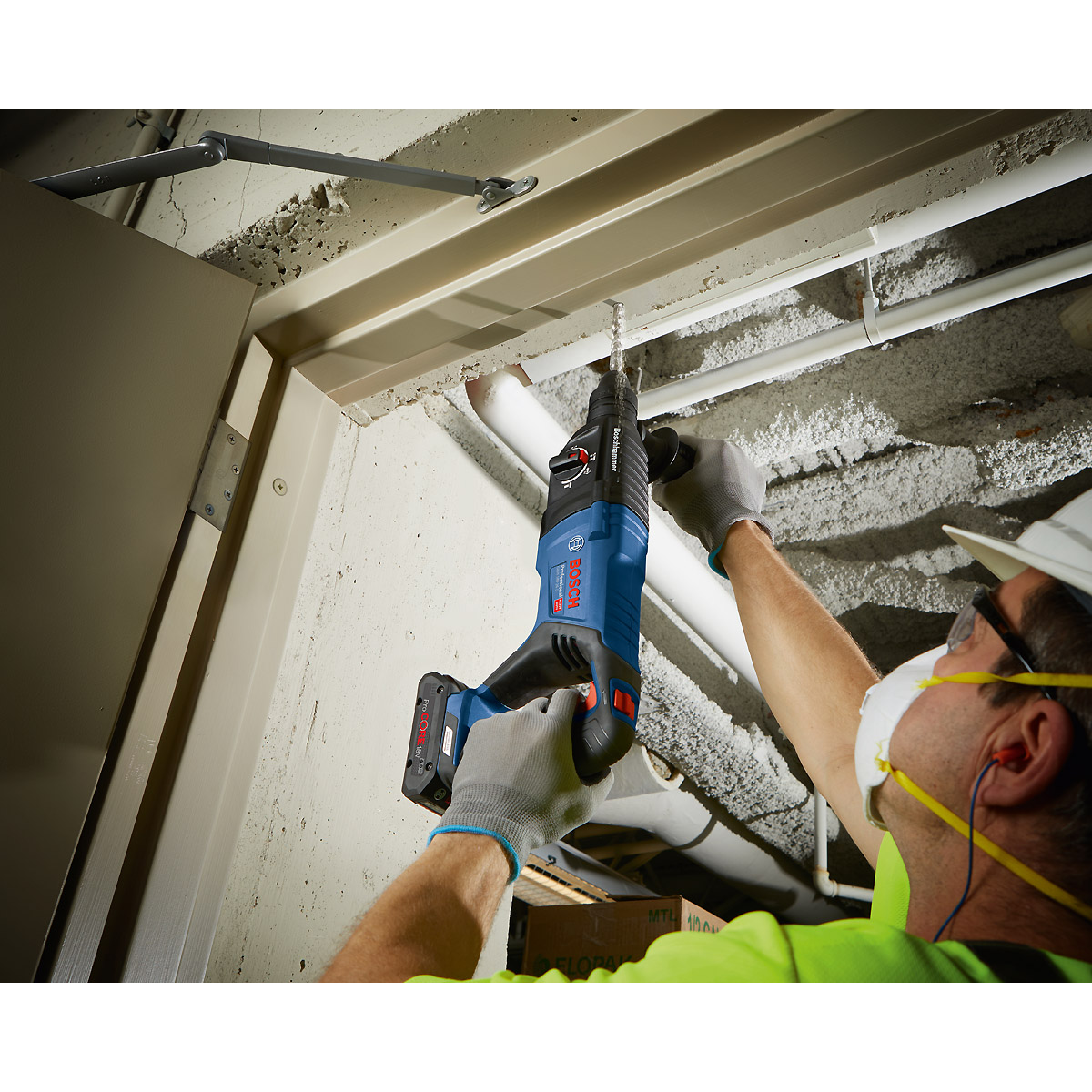 Bosch Akku-Bohrhammer mit SDS plus GBH 18V-26 D, Solo Version