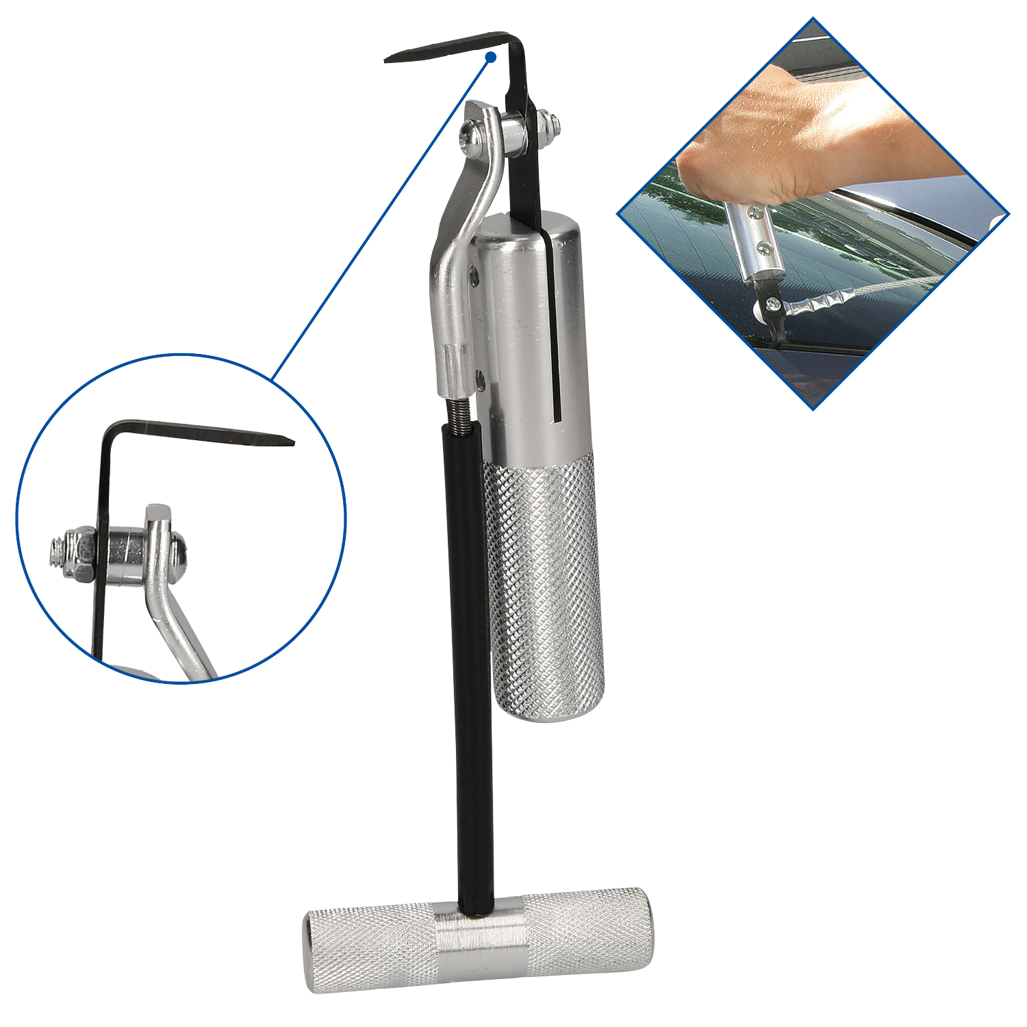 Brilliant Tools Ziehmesser für geklebte Scheiben - BT686003