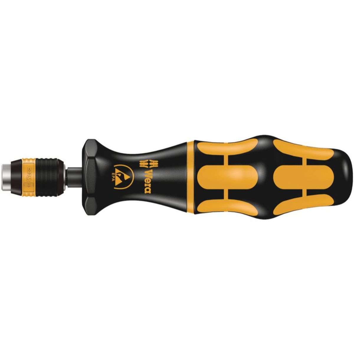 Wera Serie 7400 ESD Kraftform Drehmomentschraubendreher, Heftgröße 105 mm