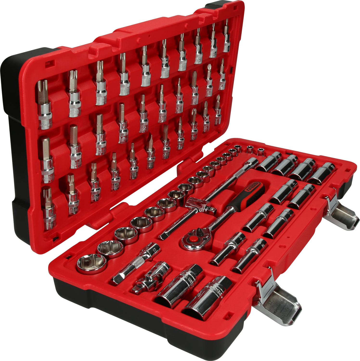 KS Tools 3/8" CHROMEplus Steckschlüssel-Satz, 66-tlg