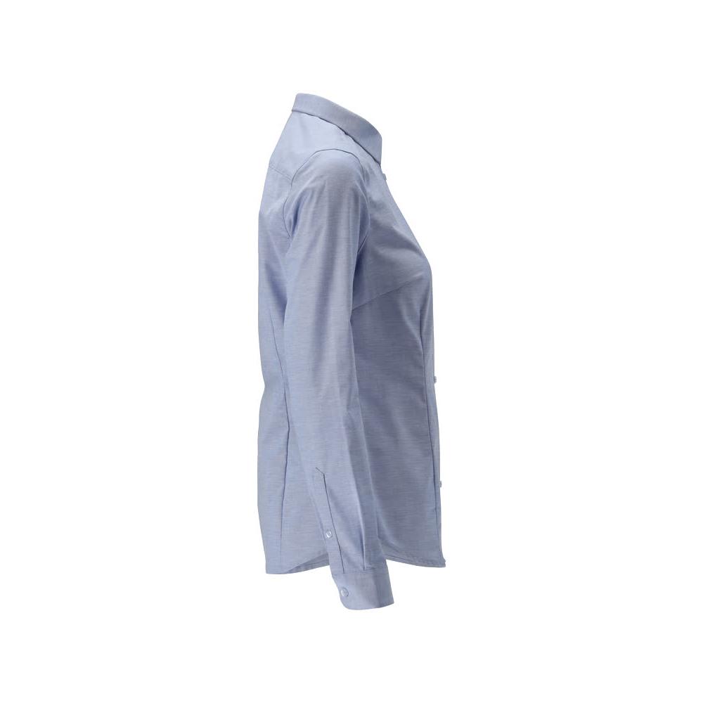 MASCOT Damen Langarmhemd FRONTLINE hellblau