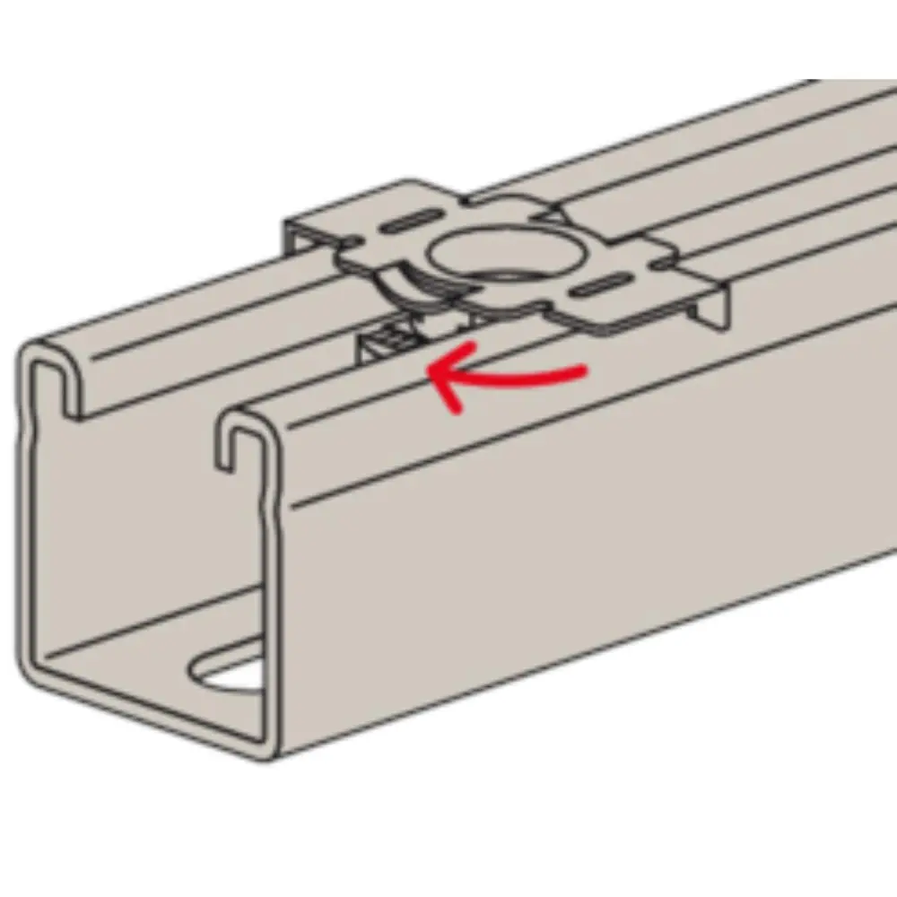 Fischer Schiebeschlitten kompakt FASC M8/10