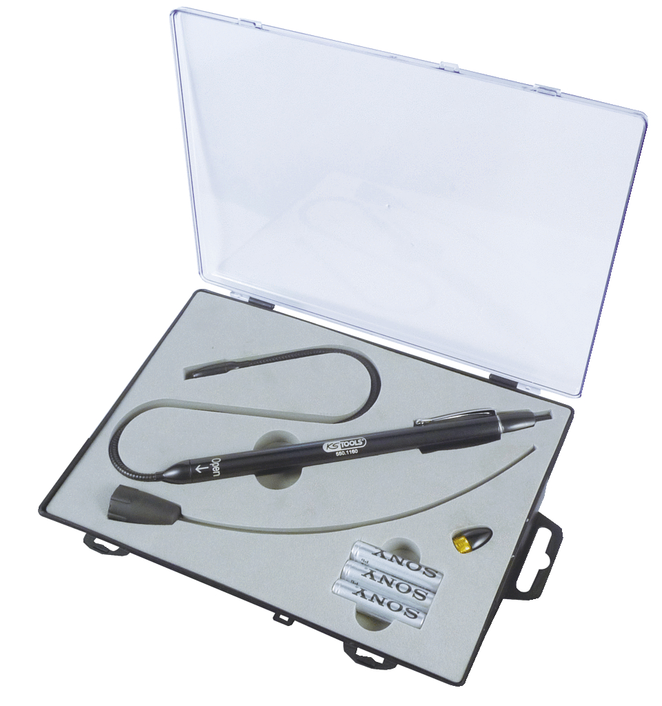KS Tools Flexibler Inspektionslampen-Satz, 4-tlg