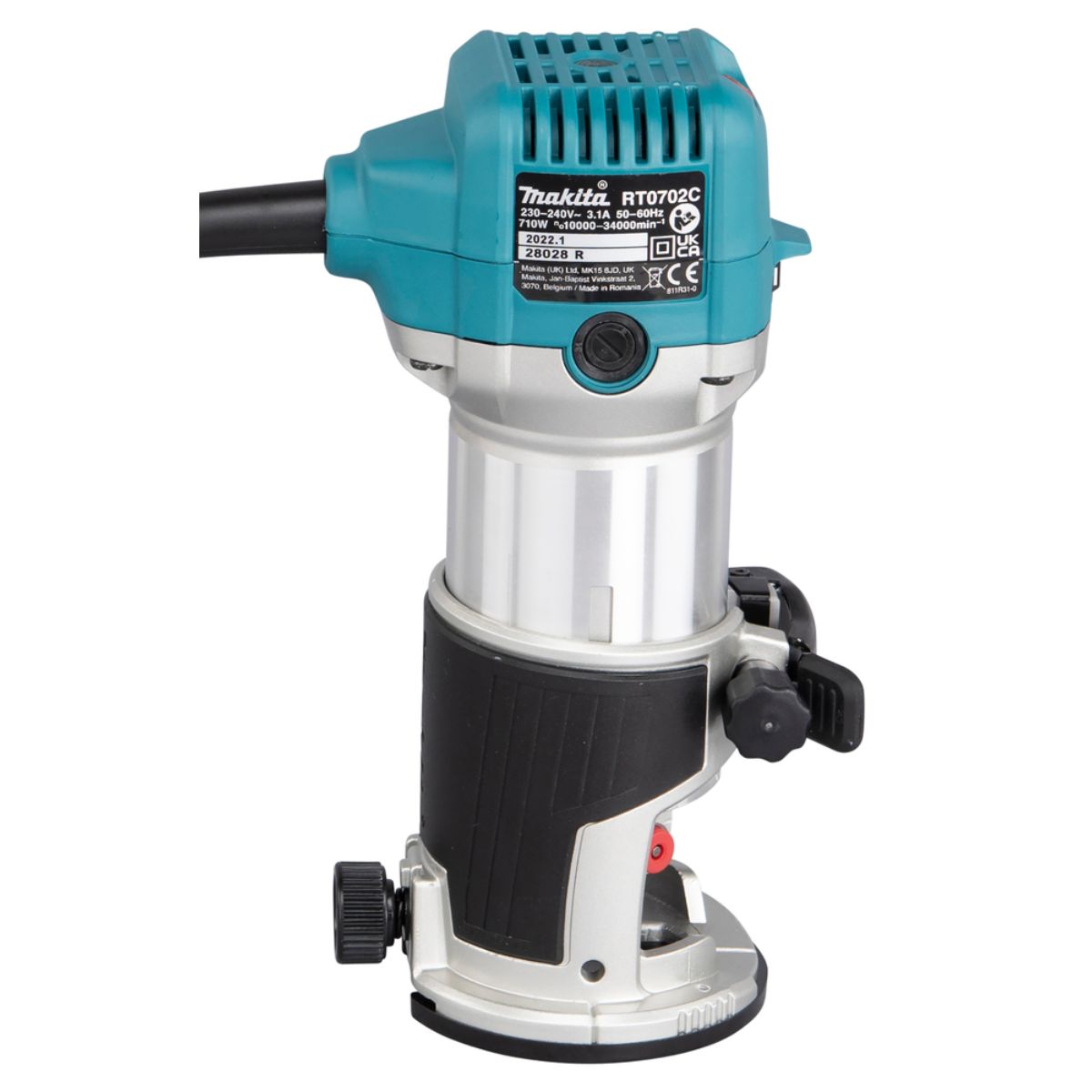 Makita Multifunktionsfräse 710 W inkl. Fräsmodule im MAKPAC RT0702CX2J