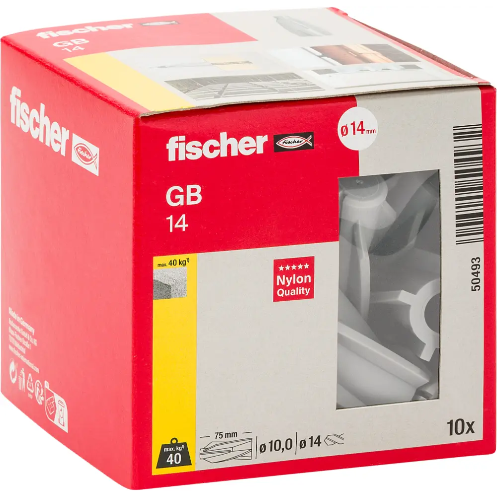 Fischer Gasbetondübel GB 14