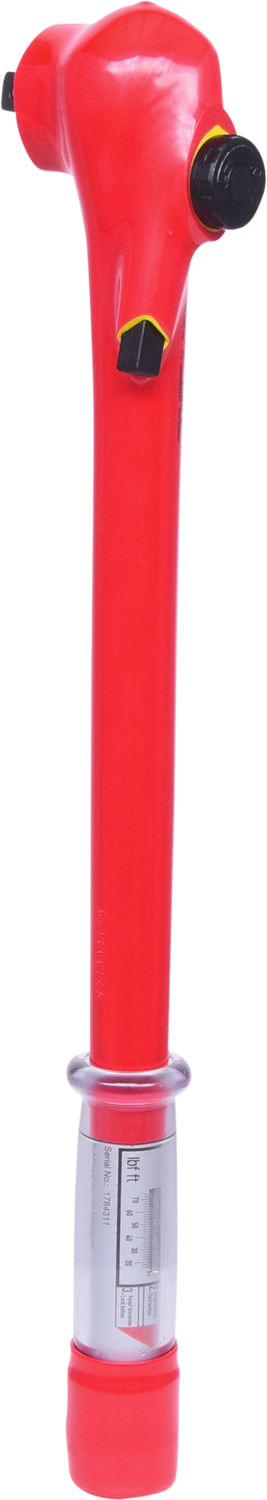 KS Tools 1/2" Drehmomentschlüssel mit Schutzisolierung und Umschalt-Ratschenkopf