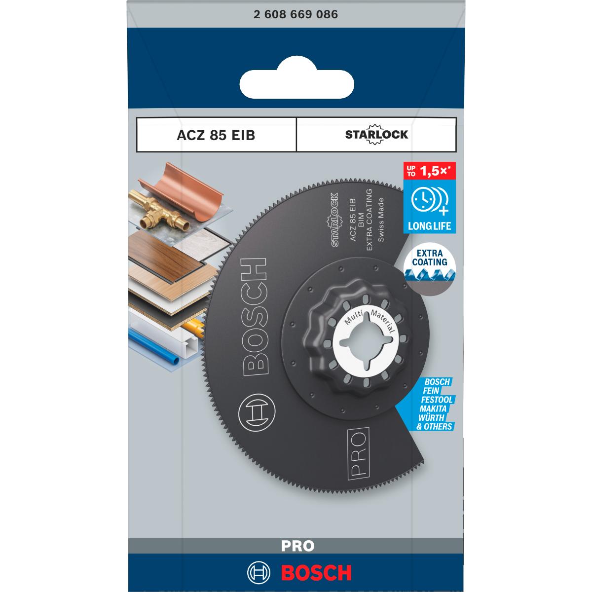 Bosch PRO ACZ 85 EIB Blatt für Multifunktionswerkzeuge,85 mm