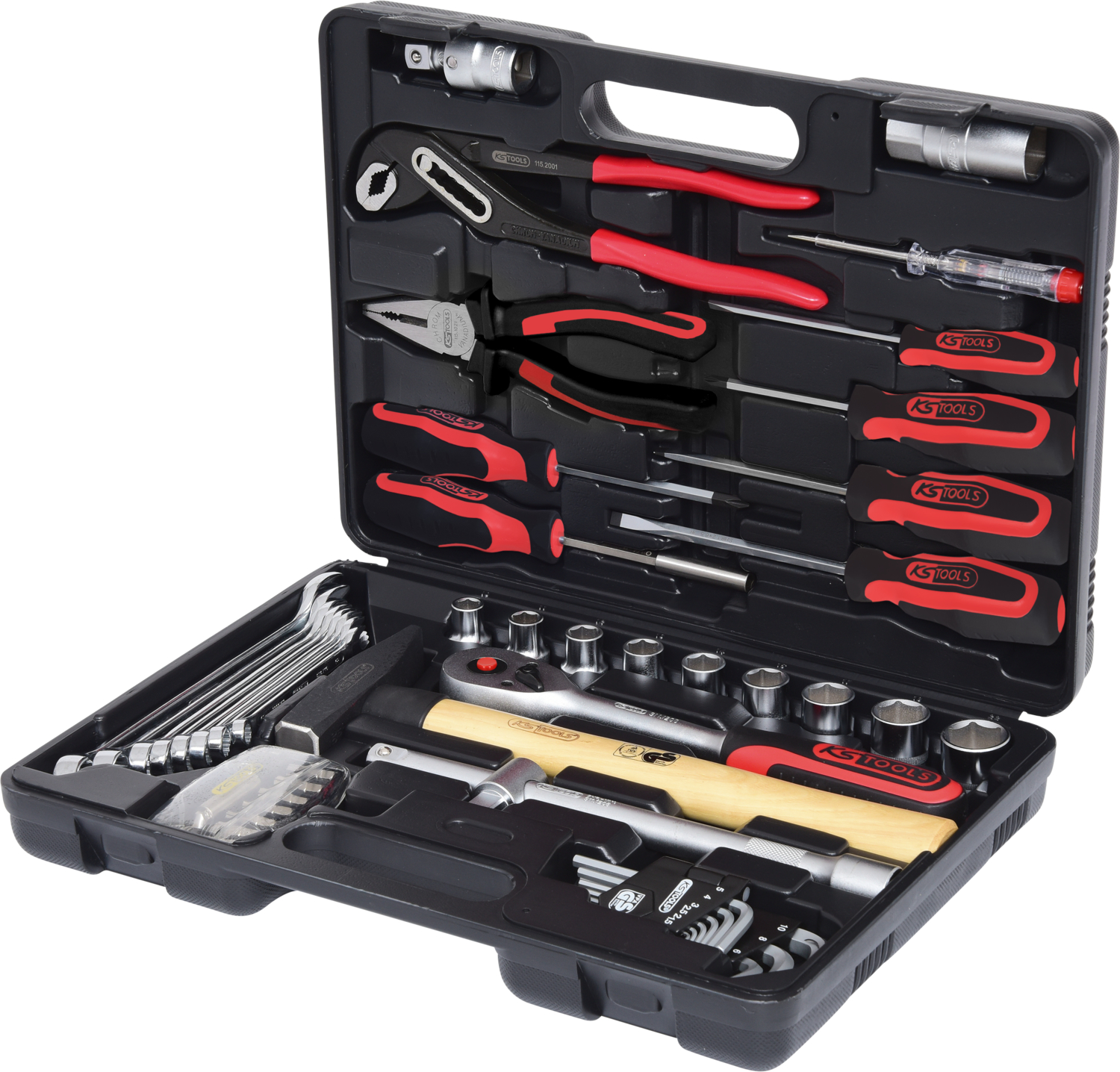 KS Tools 1/4"+1/2" Werkzeug-Satz, 50-tlg