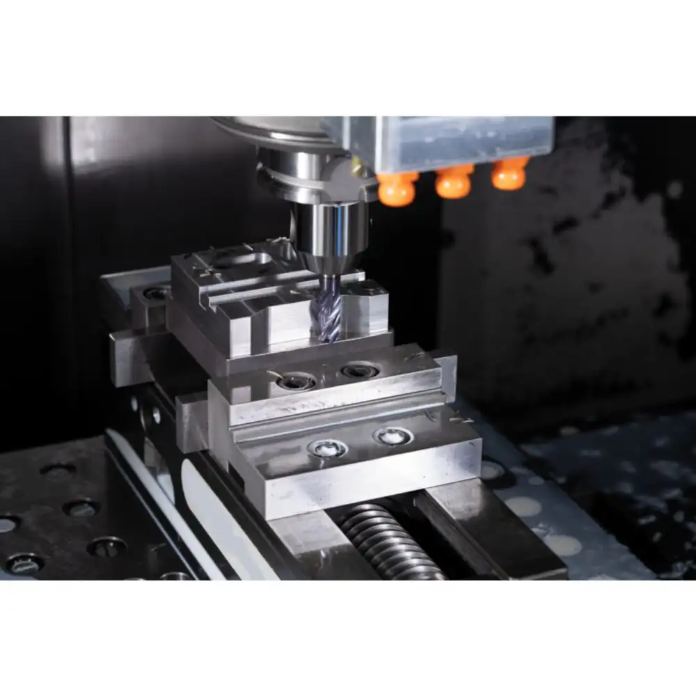 PFERD Tools VHM Eckfräser lang 4 Schneiden 45° Fase TiAlN Schaft HA Universal Line