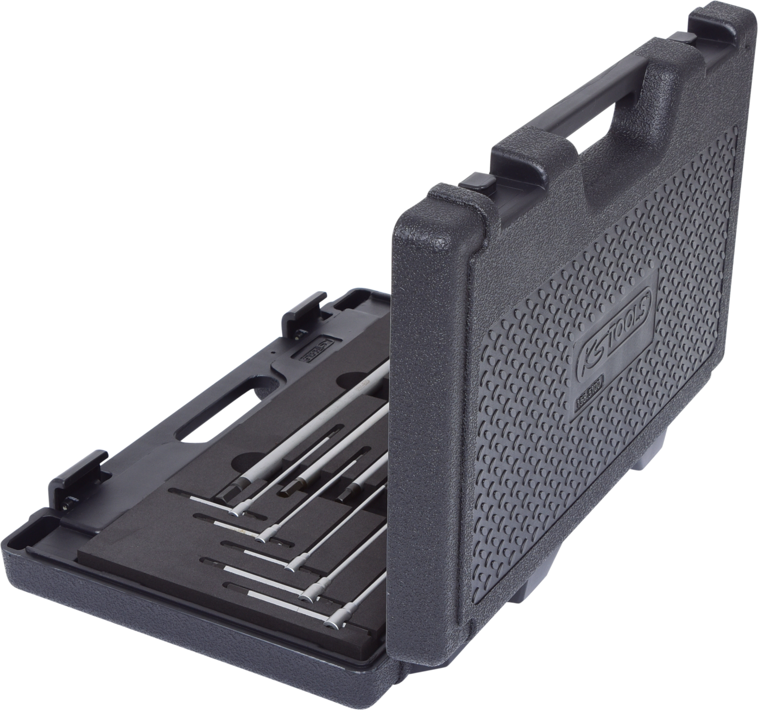 KS Tools 3-Wege T-Griff-Innensechskant-Schlüssel-Satz, 8-tlg