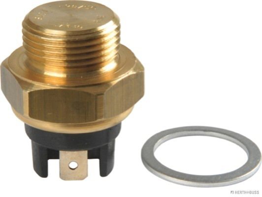HERTH&BUSS Temperaturschalter, Kühlerlüfter, 95-90 °C, M22 x 1,5, schwarz