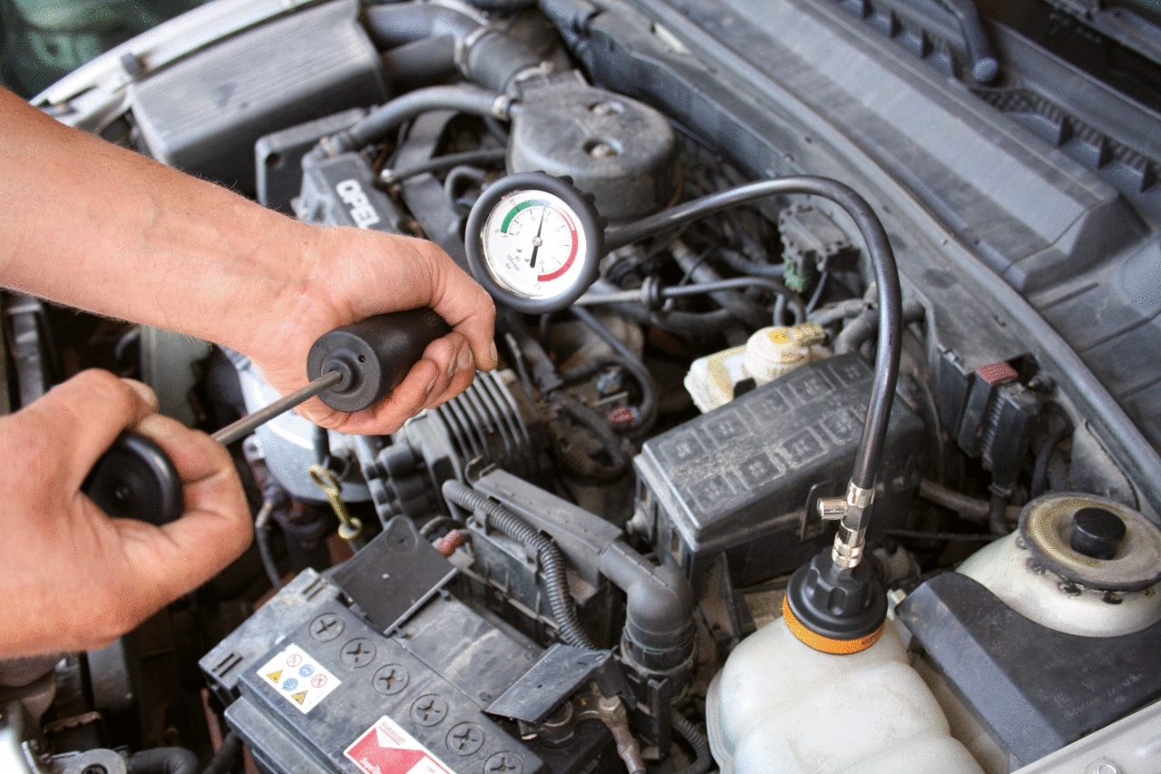KS Tools MASTER Kühlsystem-Diagnose-Service-Satz, 25-tlg