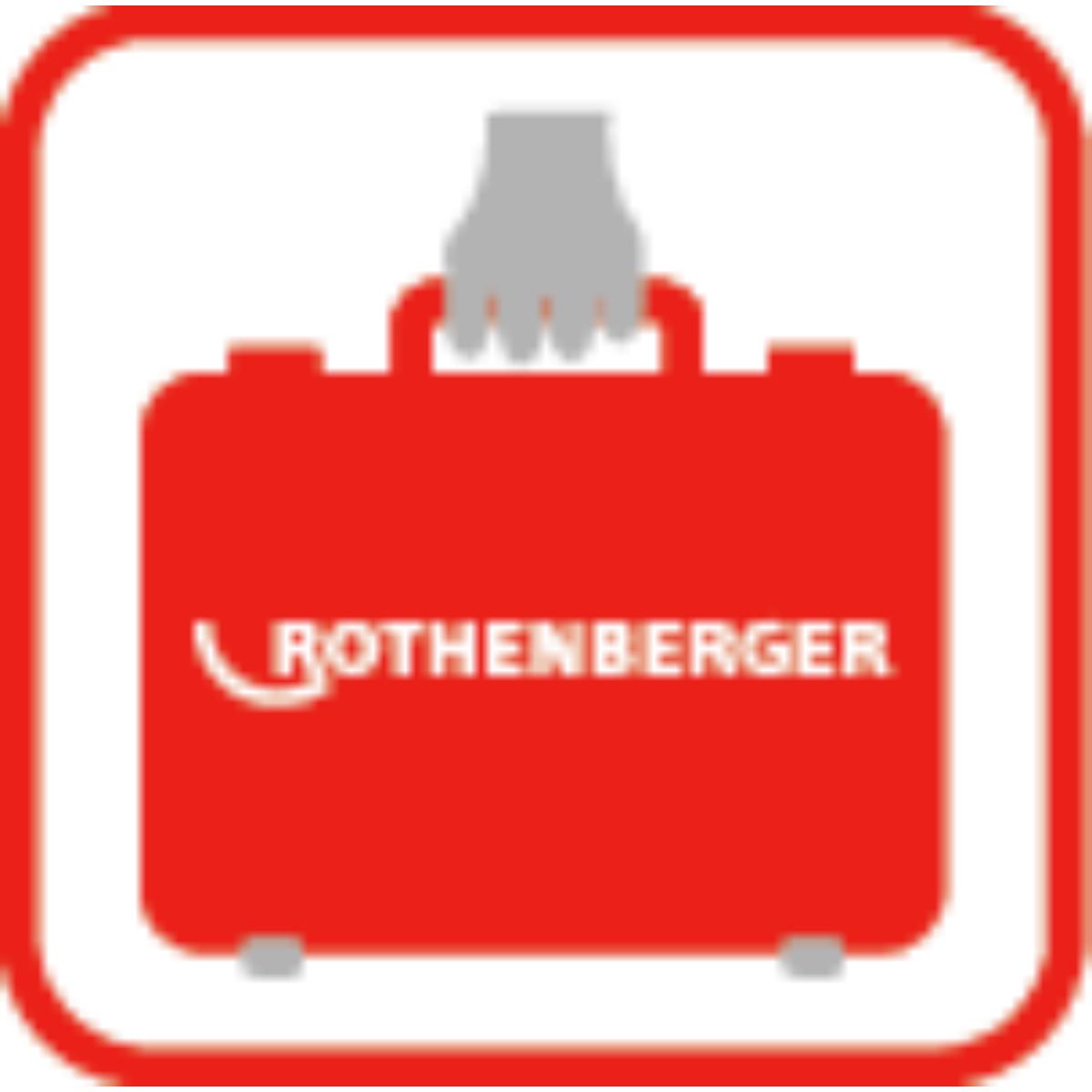 Rothenberger Stickstoff-set mit 1kg Flasche