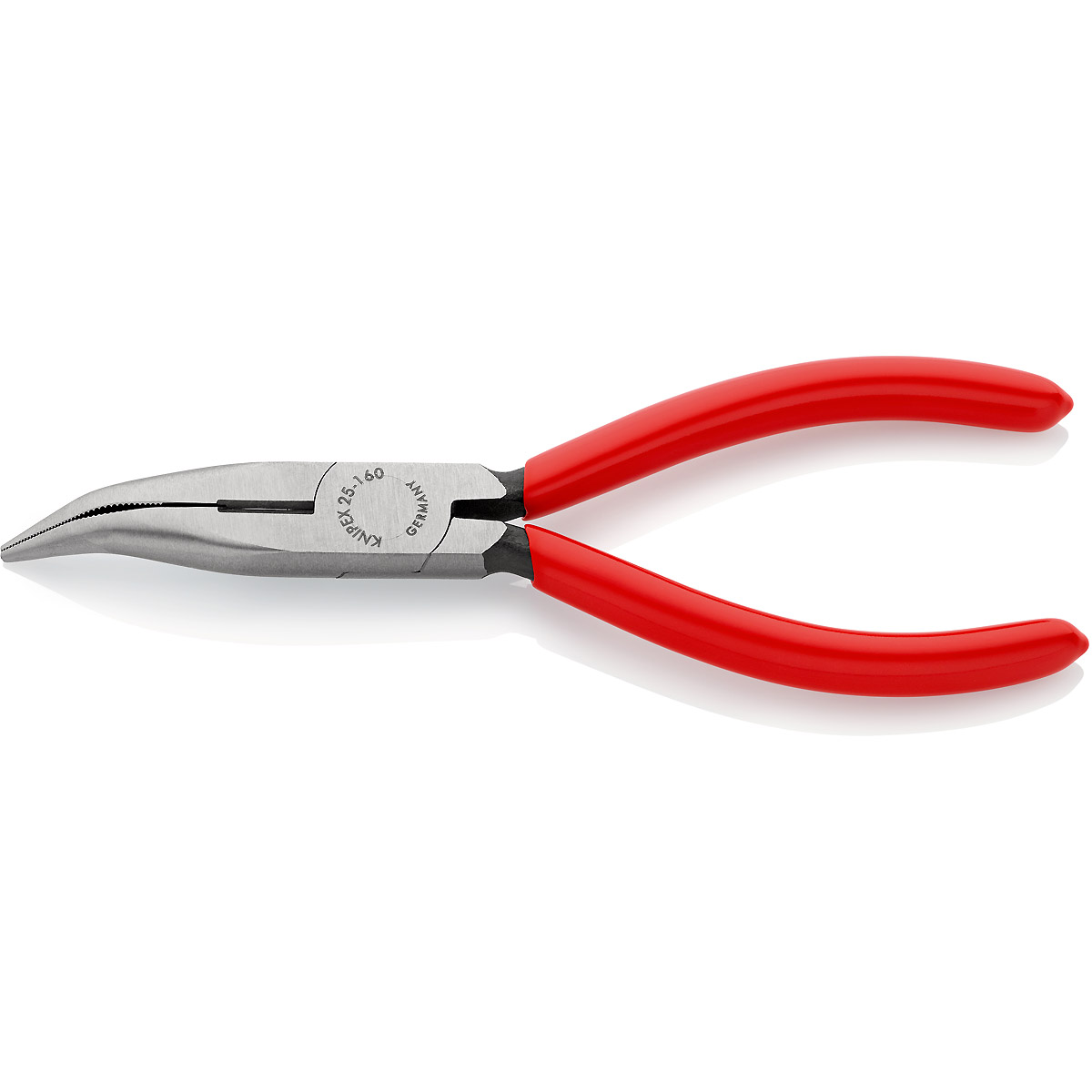 KNIPEX Flachrundzange mit Schneide (Radiozange)