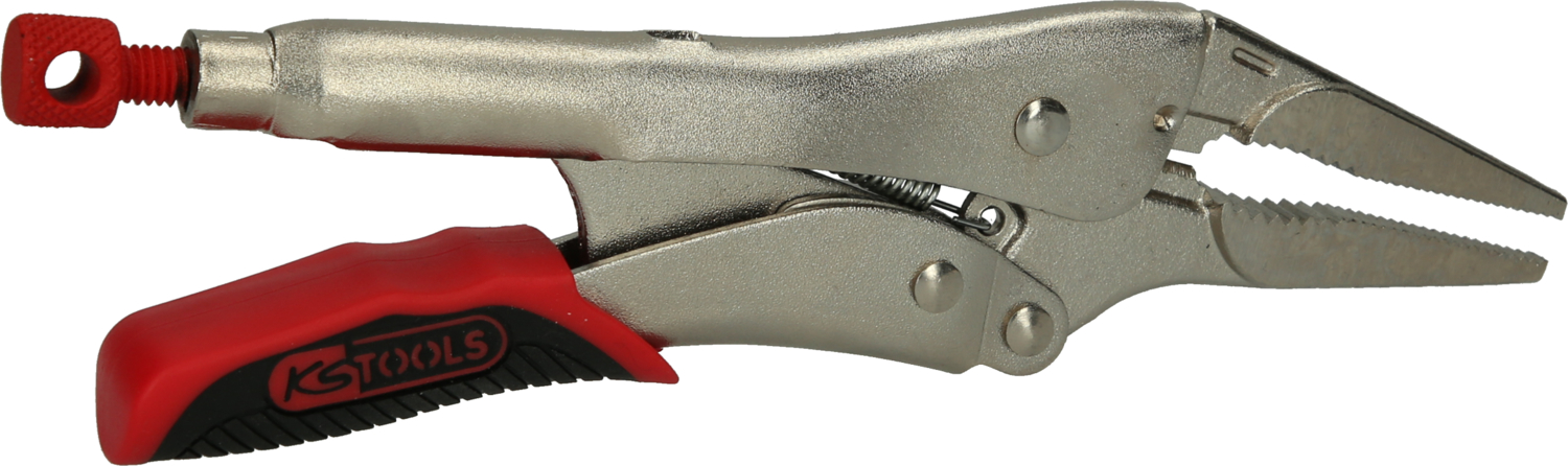 KS Tools Langbacken-Gripzange mit Easy-Release