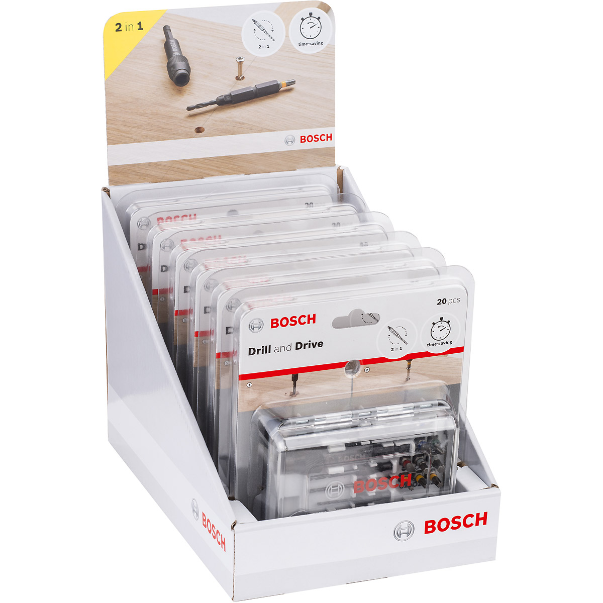 Bosch Schrauberbit-Set Drill & Drive, 20-teilig