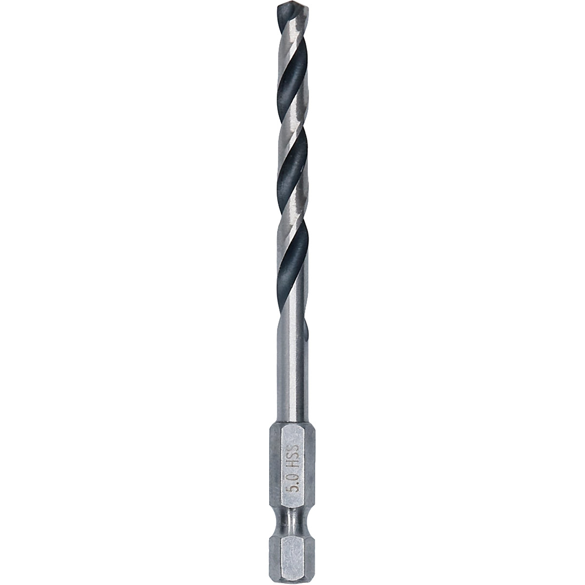 Bosch HSS-Spiralbohrer PointTeQ-Set mit Sechskantschaft 10 -teilig, 5,0 x 52 x 91 mm