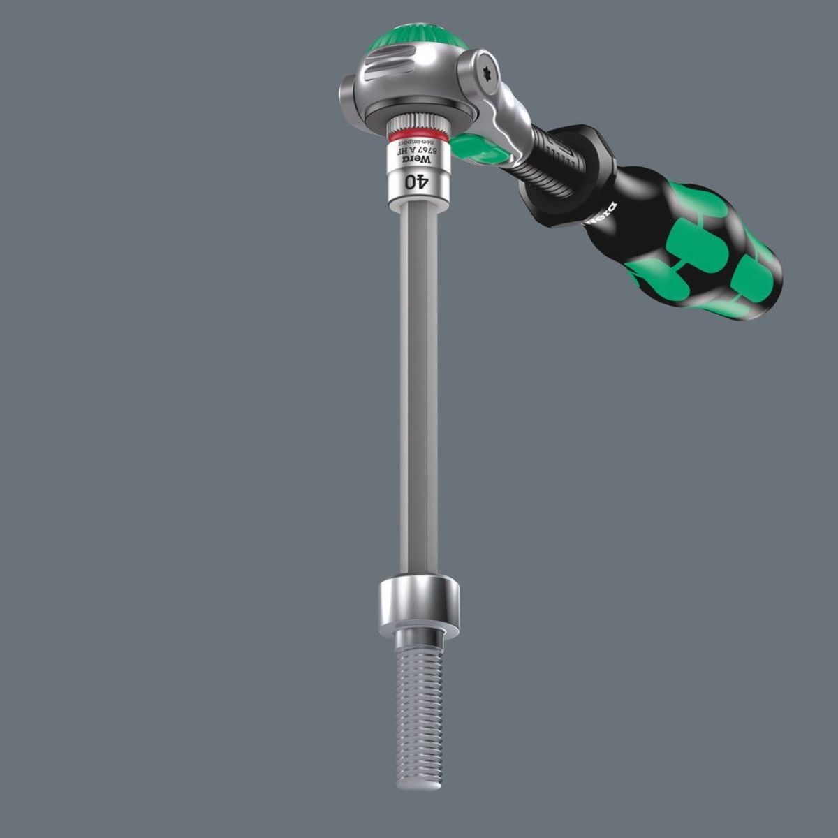 Wera 8767 A TORX HF 1 Zyklop Bitnuss-Satz TORX, mit 1/4"-Antrieb, mit Haltefunktion, 4-teilig