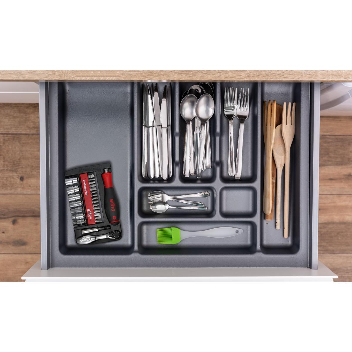 Wiha Bit und Steckschlüssel Set ProBuddy Evo gemischt 40-teilges Set 1/4 zoll