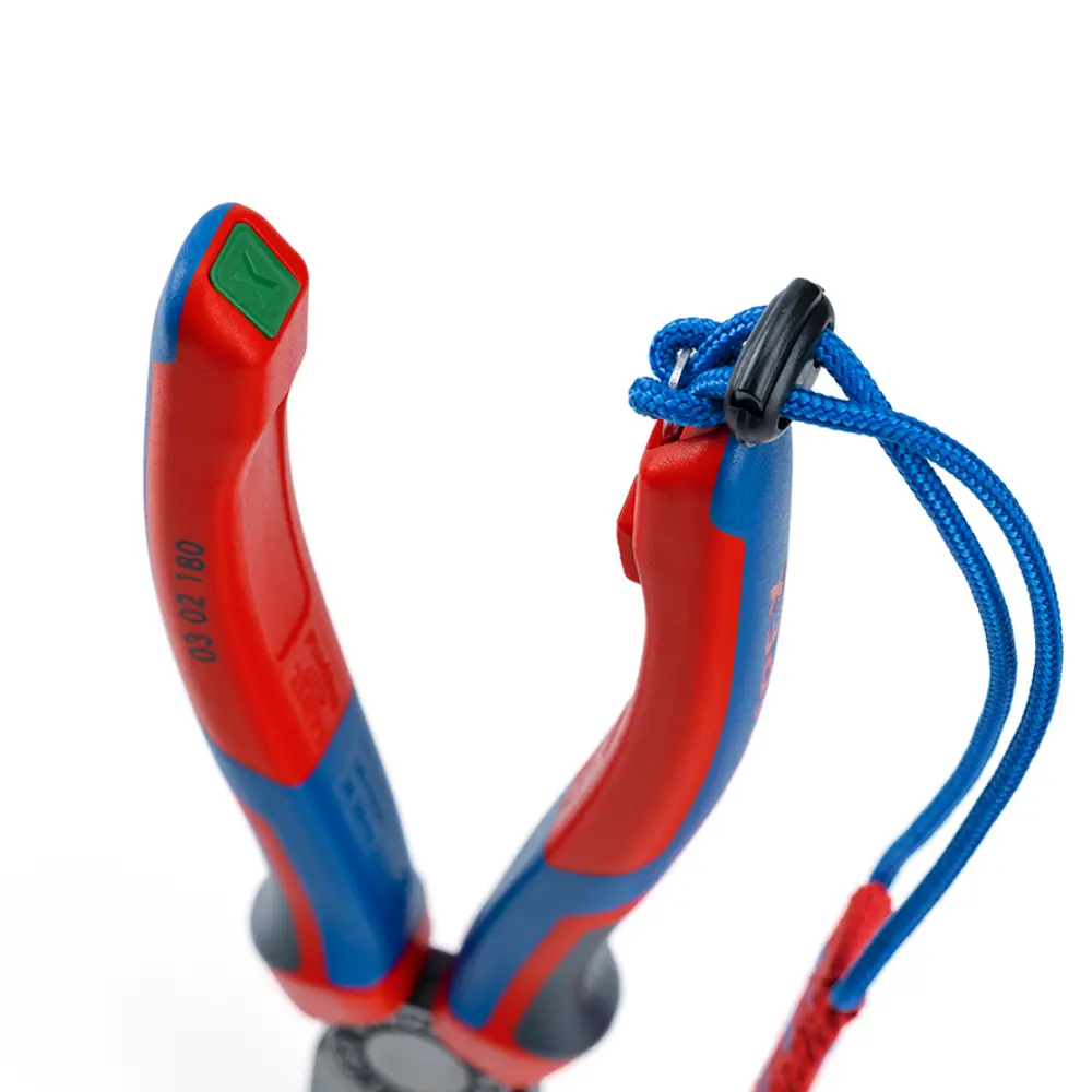 KNIPEX TetheredTool Clips rot (10 Stück) 30 mm
