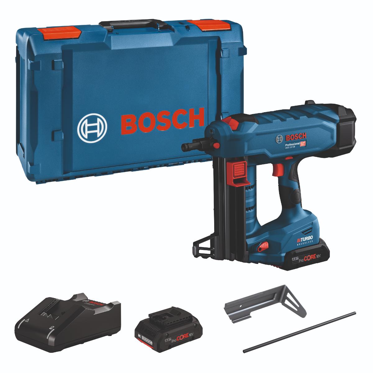 Bosch Akku-Betonnagler GNB 18V-38, 2 x Akku ProCORE18V 4.0Ah, XL-BOXX