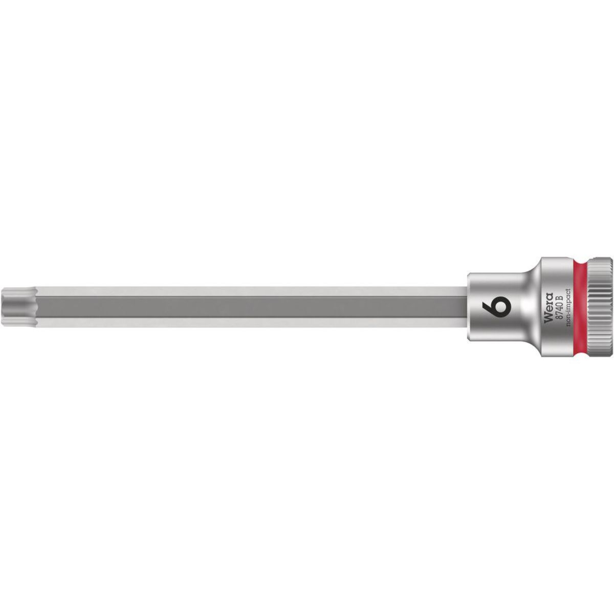Wera 8740 B Zyklop Bitnuss mit 3/8"-Antrieb, mit extra schlankem Profilbereich