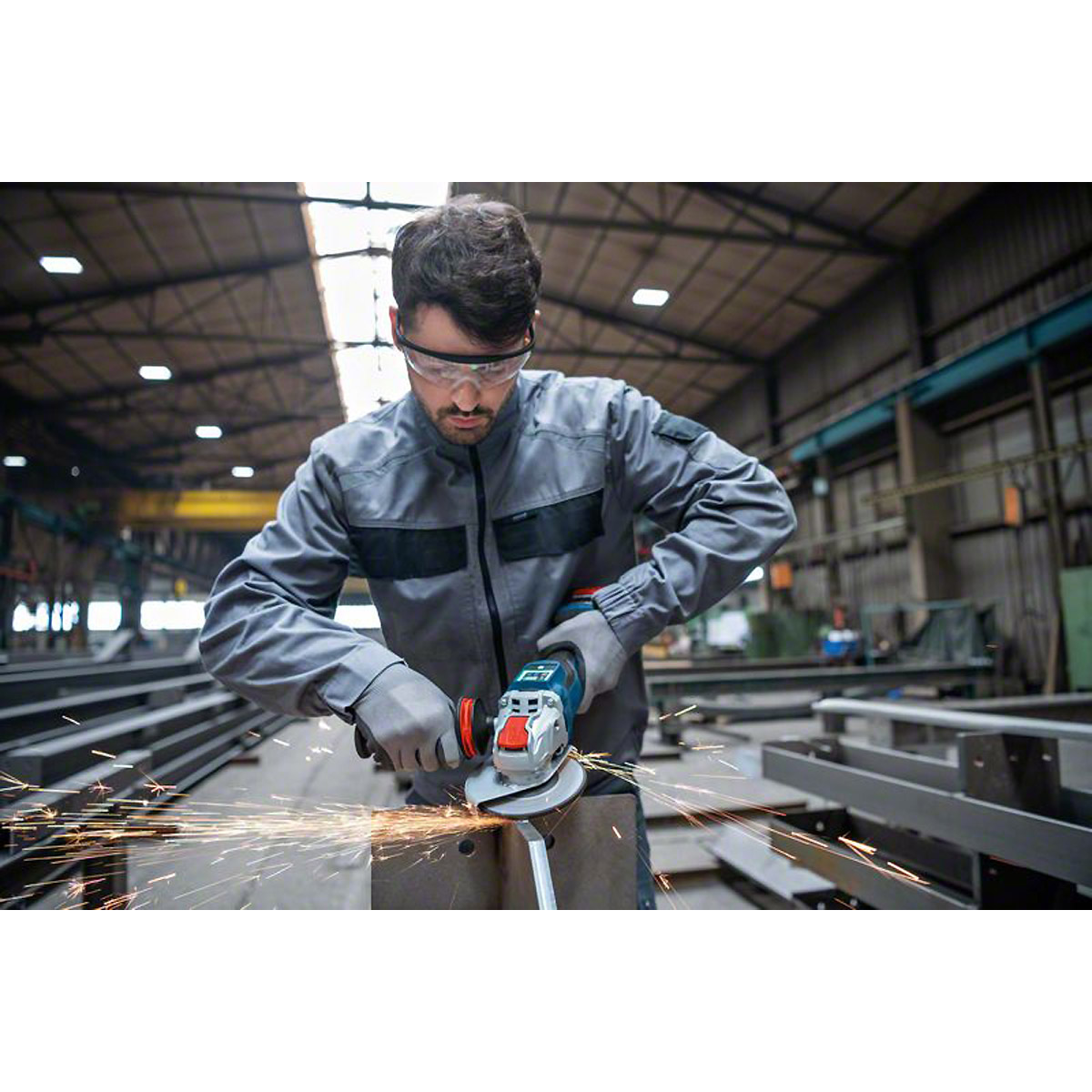 Bosch Akku-Winkelschleifer BITURBO mit X-LOCK GWX 18V-15 PSC