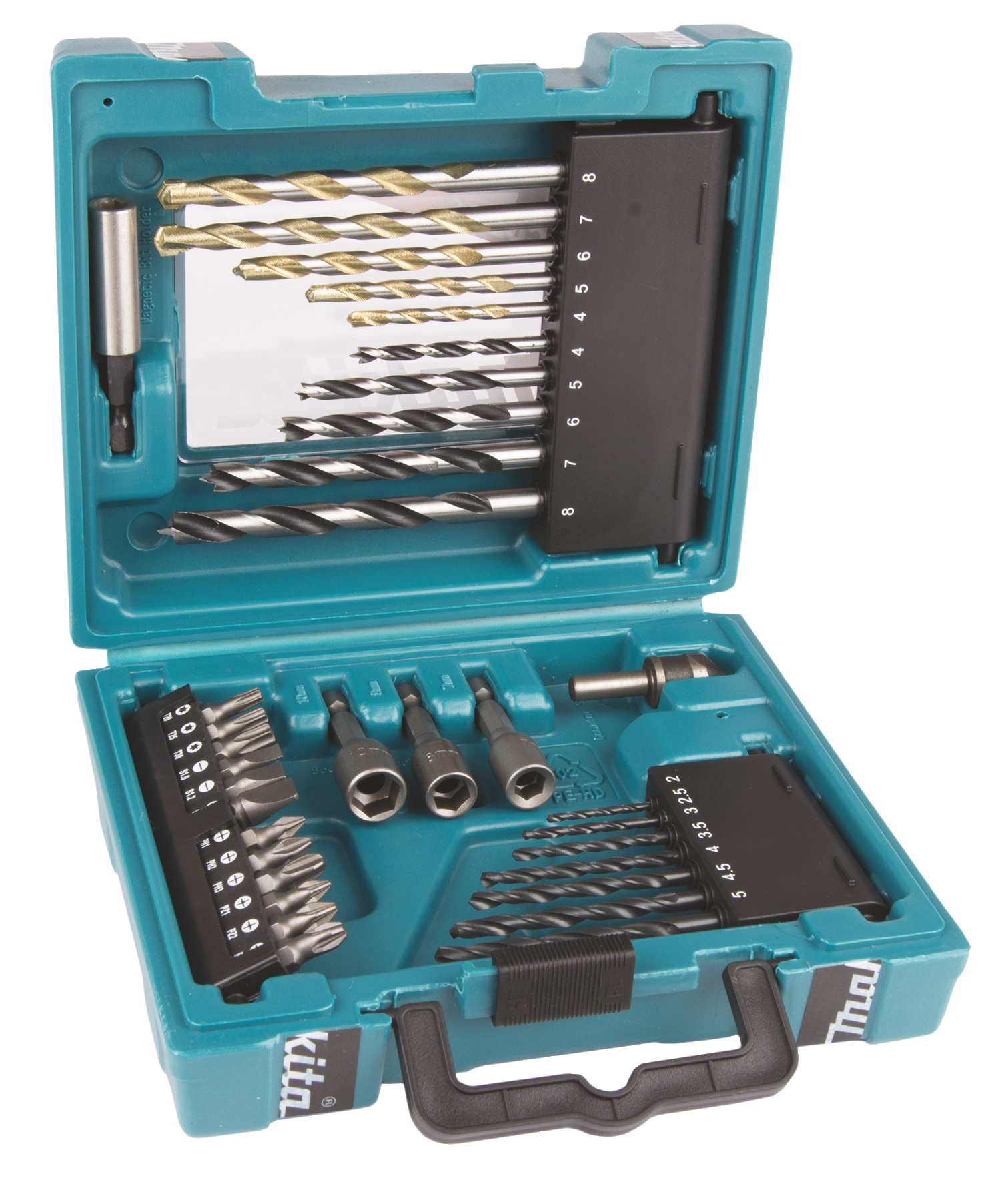 Makita Bohrer-Bit-Set, 34-teilig - D-36980