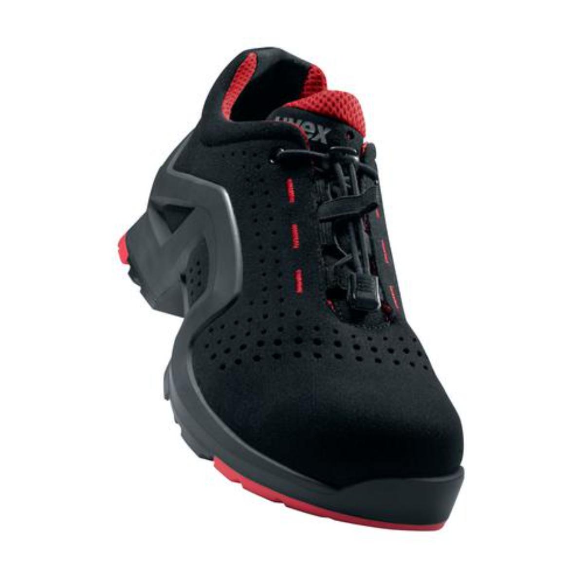 uvex 1 x-tended support Sicherheitsschuh S1 Halbschuh gelocht