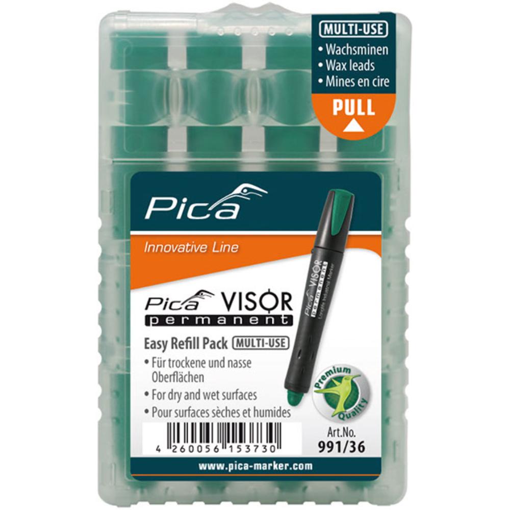 Pica VISOR permanent Ersatzminen, 4 Minen/Etui