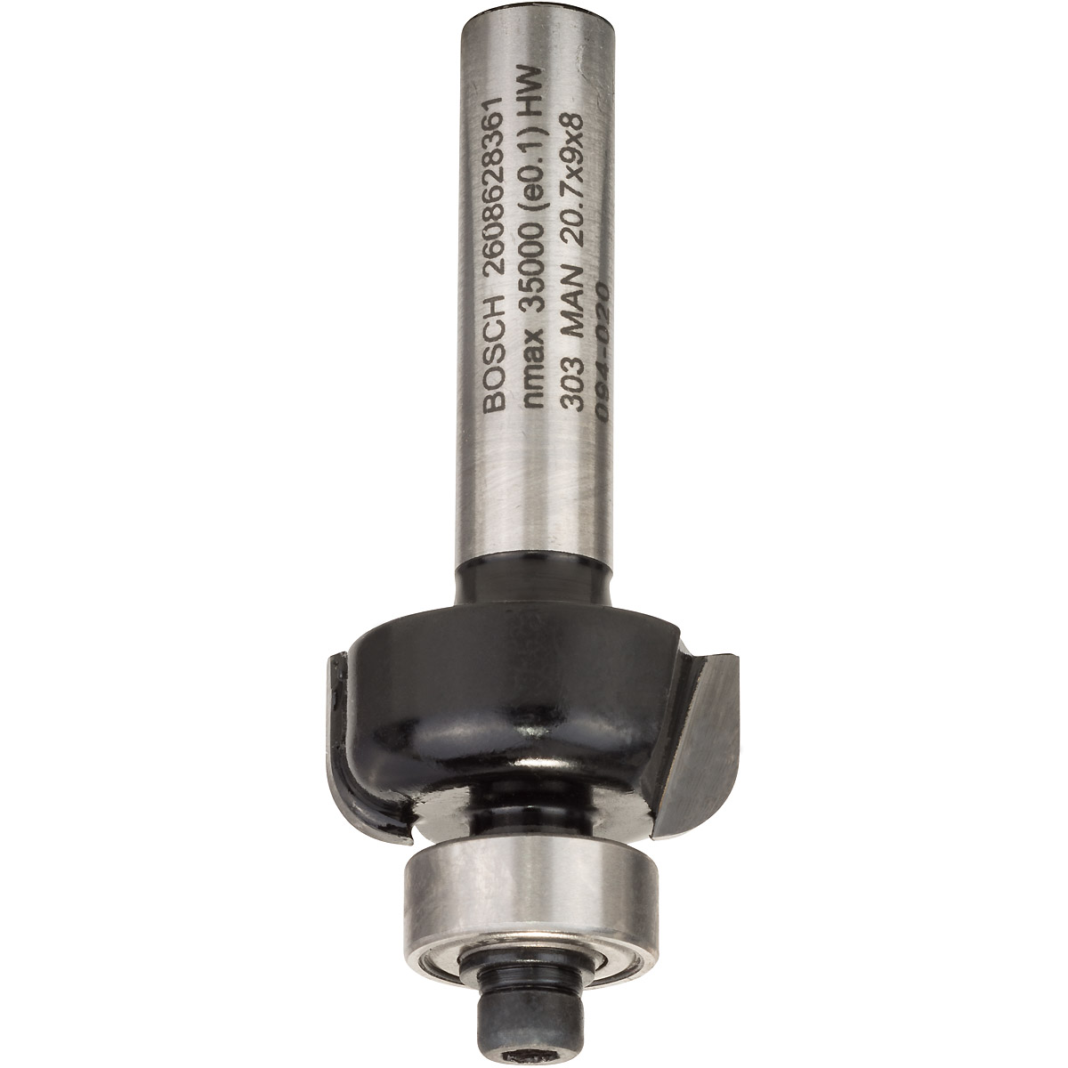 Bosch PRO Hohlkehlenfräser, Standard for Wood