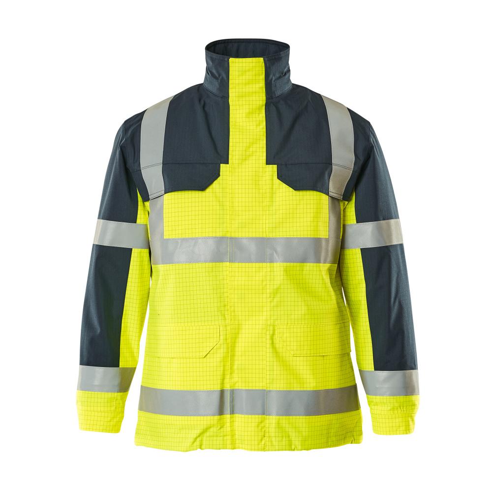MASCOT Lungern Parka MULTISAFE Hi-vis Gelb / Marine