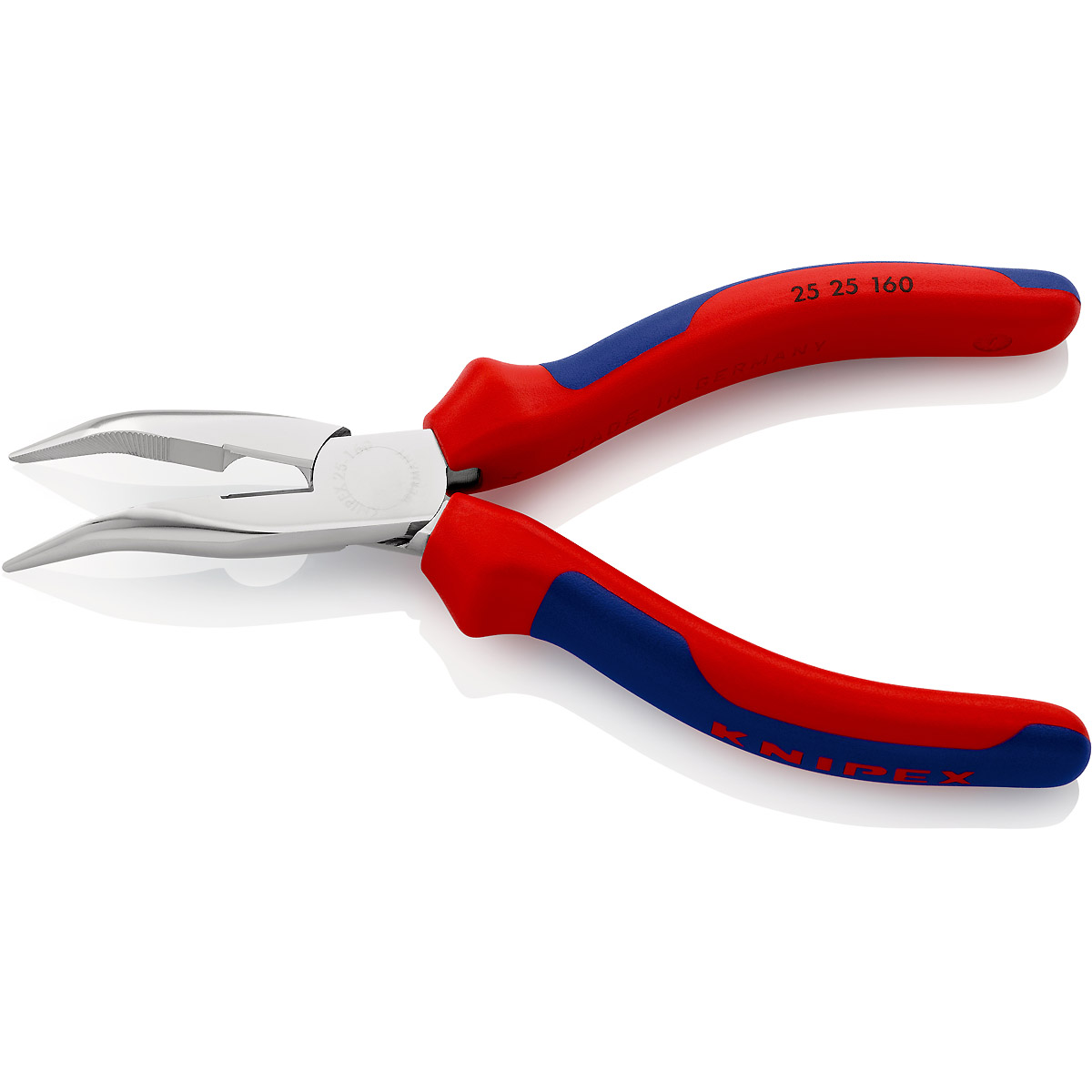 KNIPEX Flachrundzange mit Schneide (Radiozange)