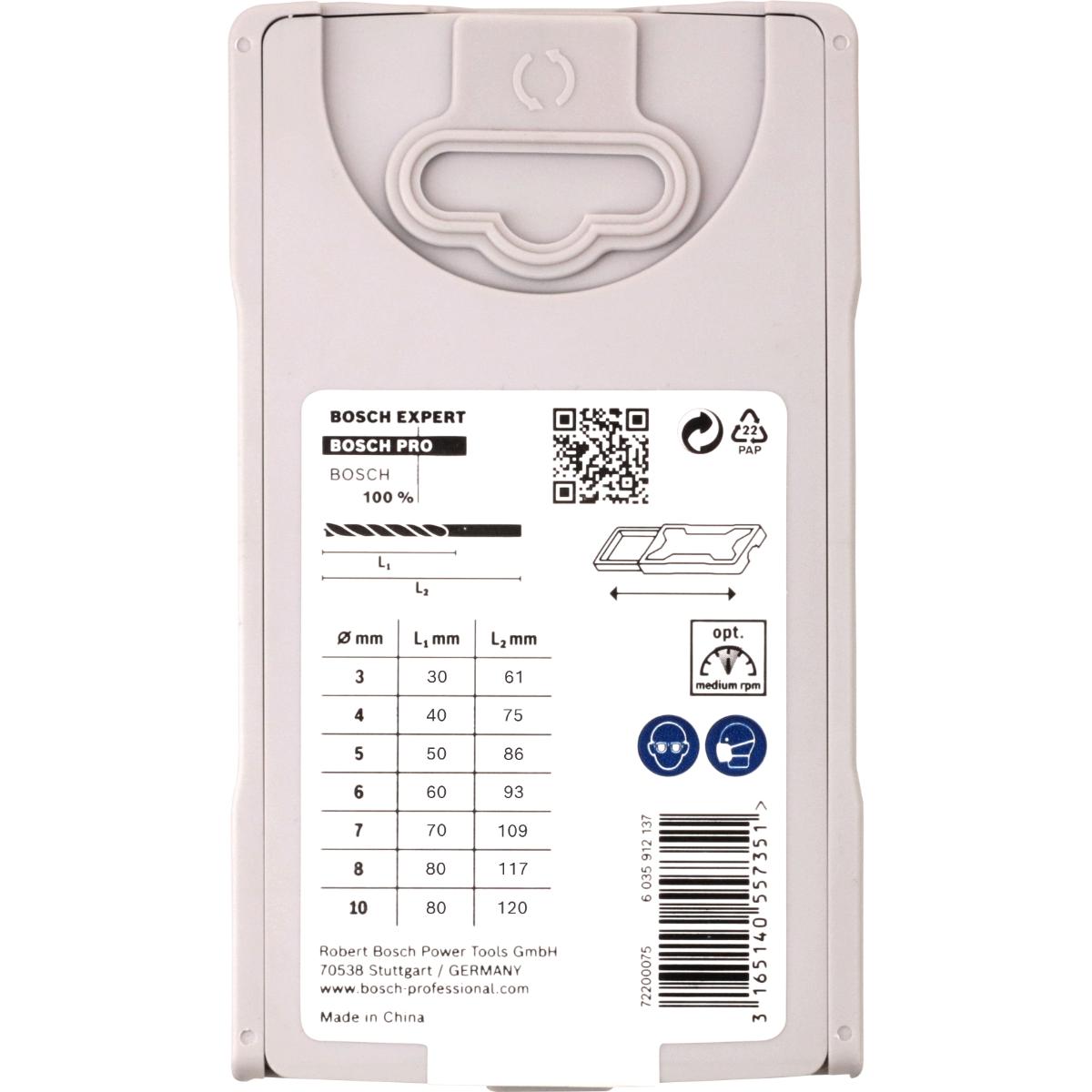 Bosch PRO Holzbohrer-Set, 7-teilig 3 - 10mm