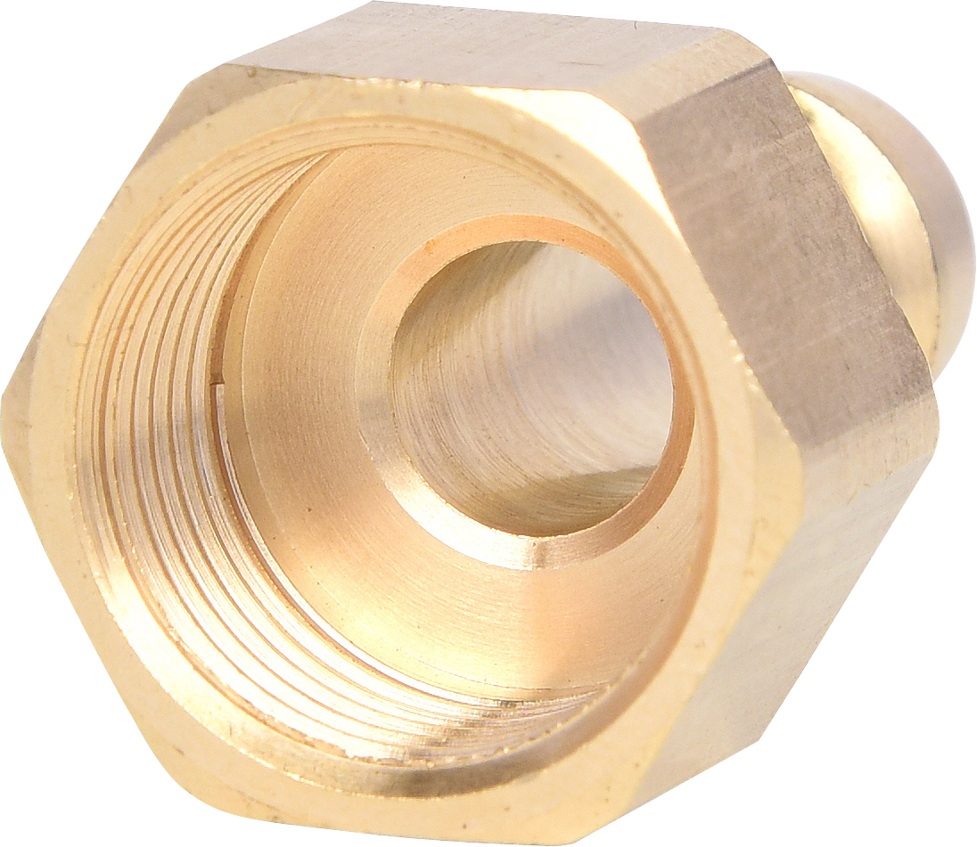 KS Tools Messing-Stecknippel mit Innengewinde
